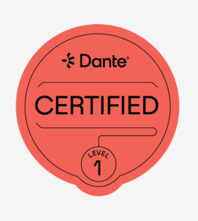 Dante Certified Level 1
