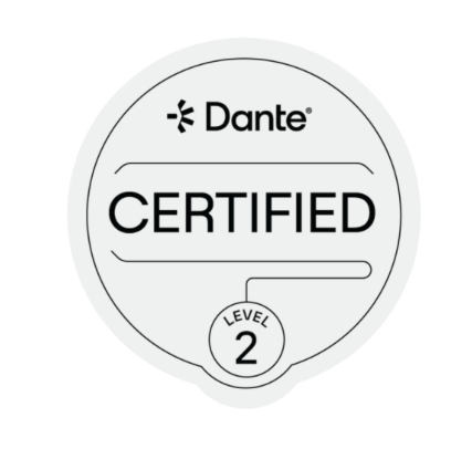 Dante Certified Level 2